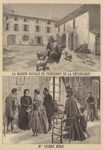 Loubet francia elnök: a ház, ahol született, és az elnök anyja